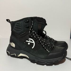 The North Face Black and White Rugged Outdoor Boots